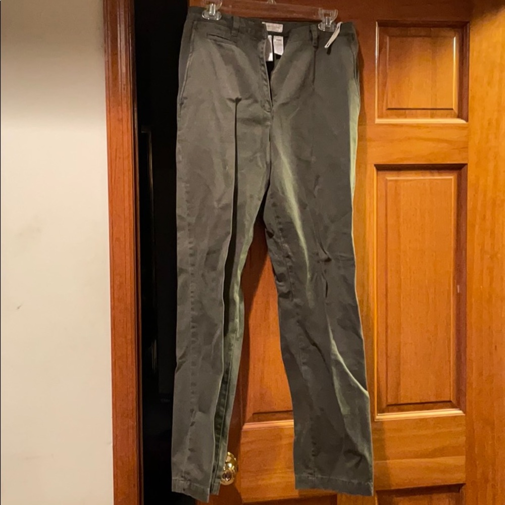 Army Green pants - size 8